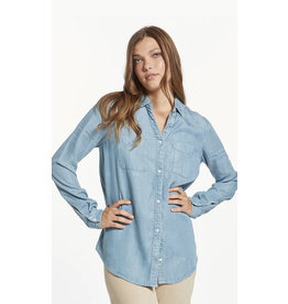 GINGER CHAMBRAY BLOUSE