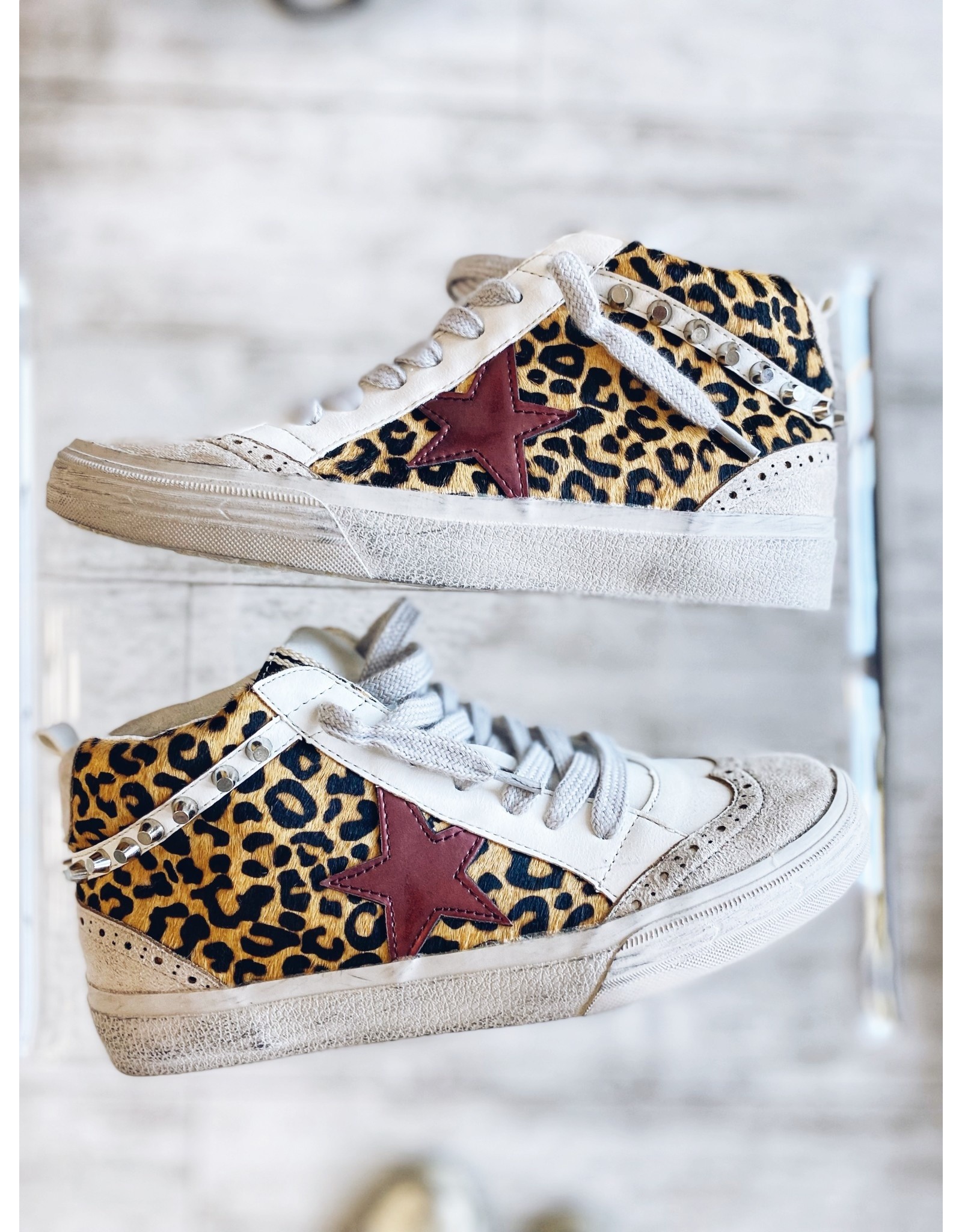 WMNS) LOUIS VUITTON LV Stellar High-Top Sneakers Leopard 'Brown Yello -  KICKS CREW