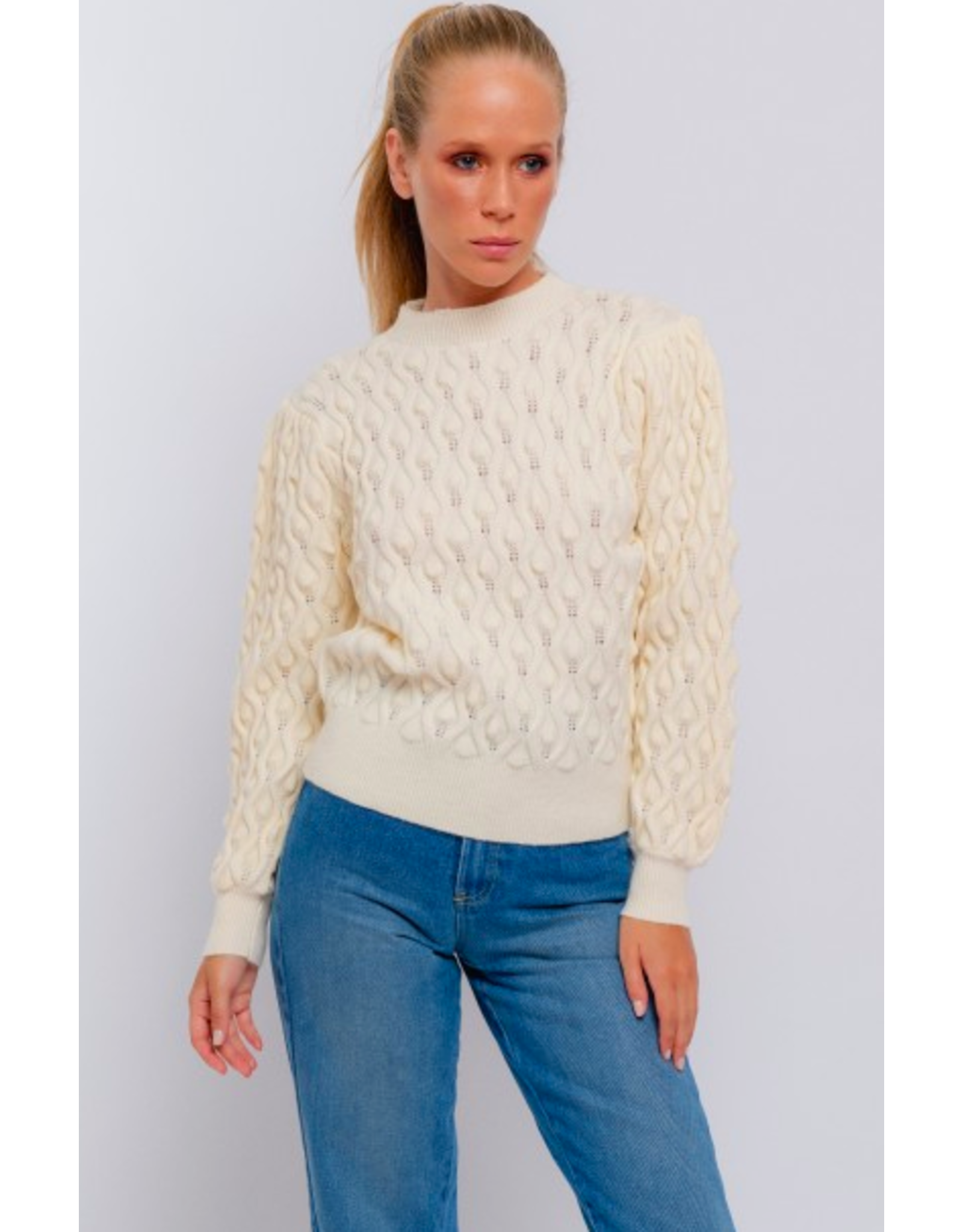 Knit Embossed Sweater