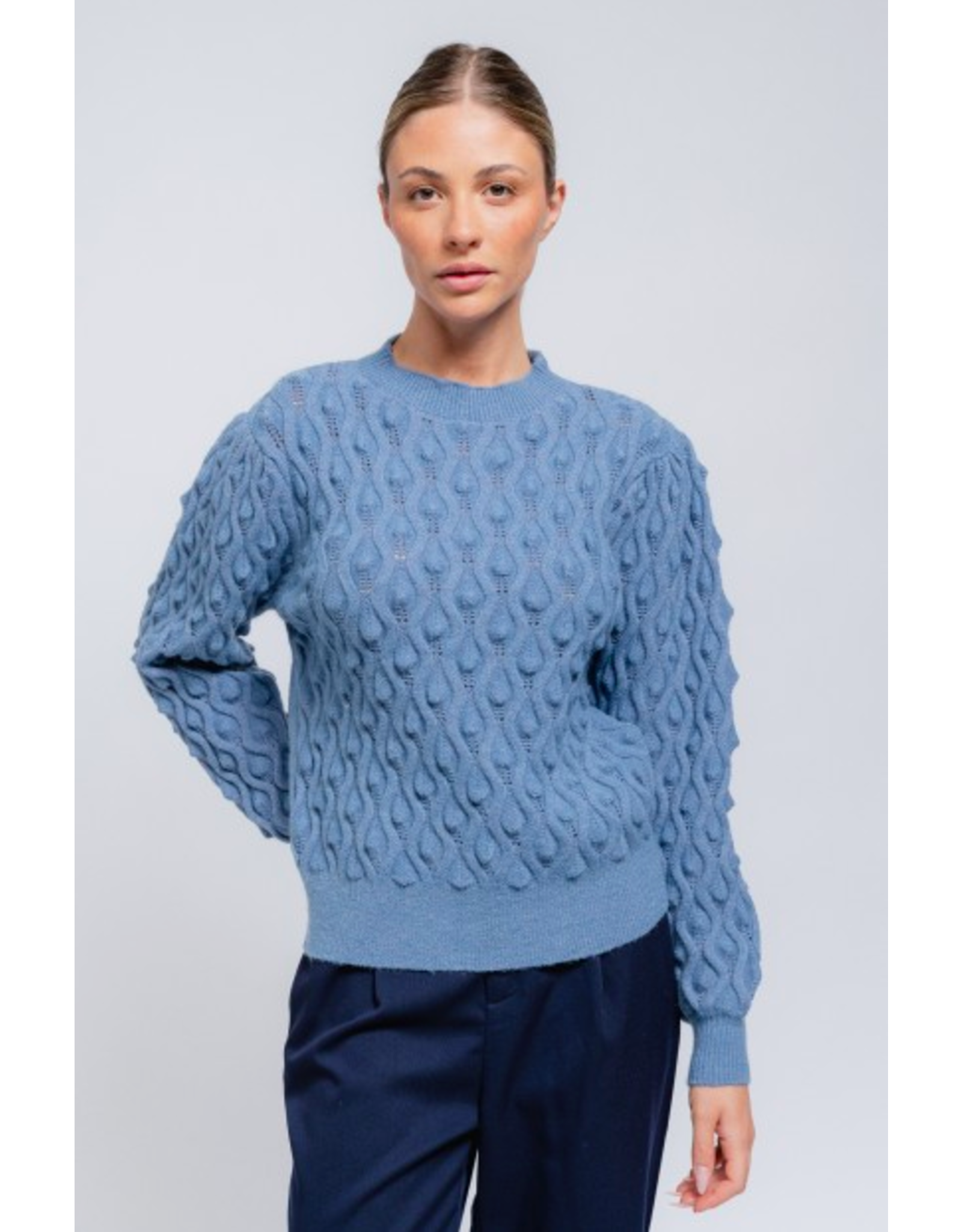 Knit Embossed Sweater