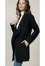 OPEN FRONT KNIT CARDIGAN
