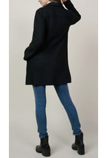 OPEN FRONT KNIT CARDIGAN