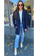 OPEN FRONT KNIT CARDIGAN