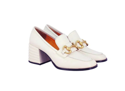 LEATHER HORSEBIT LOAFER - Elle Gray