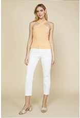CROSSED NECK SLVLESS SWEATER