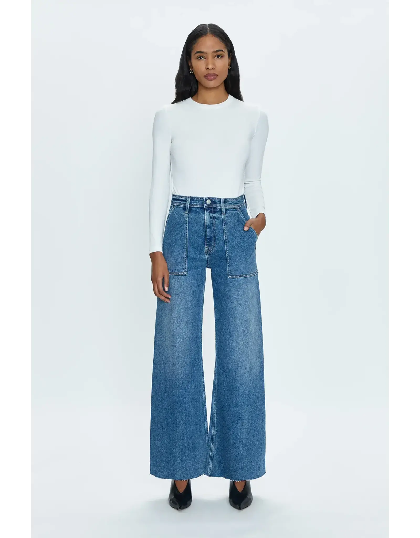 PENNY UTILITY HIGH RISE WIDE LEG