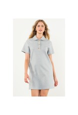 KNIT POLO MINI DRESS