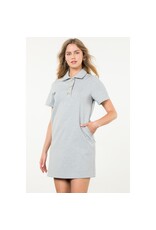 KNIT POLO MINI DRESS