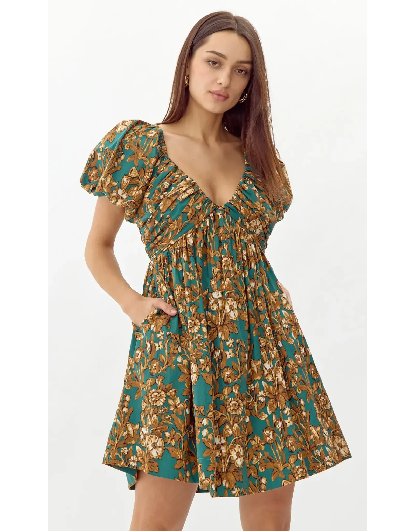 KARLA COTTON MIDI DRESS