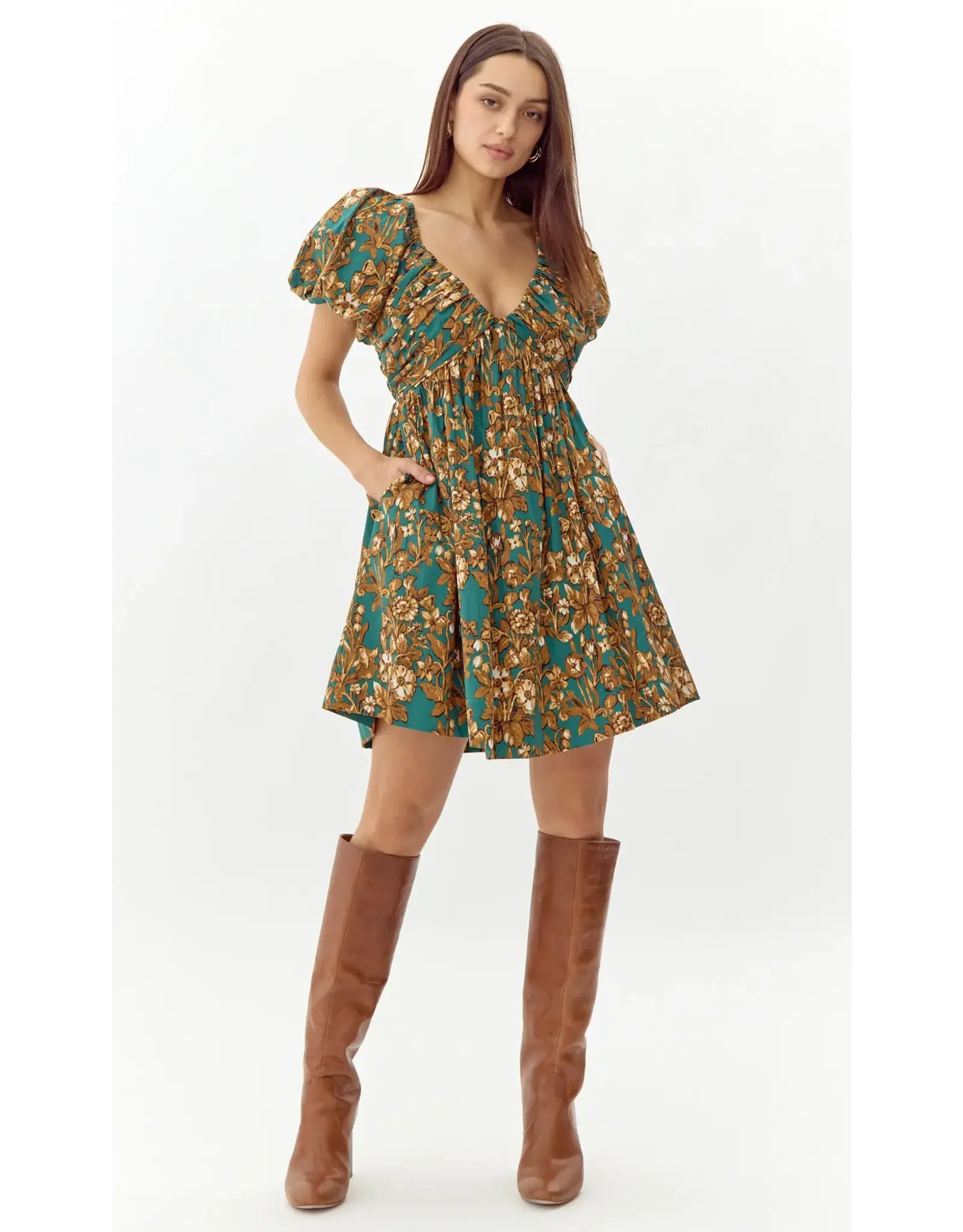 KARLA COTTON MIDI DRESS