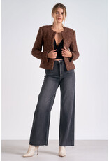 STRUCTURED TWEED JACKET