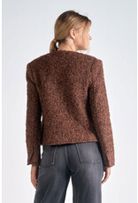 STRUCTURED TWEED JACKET