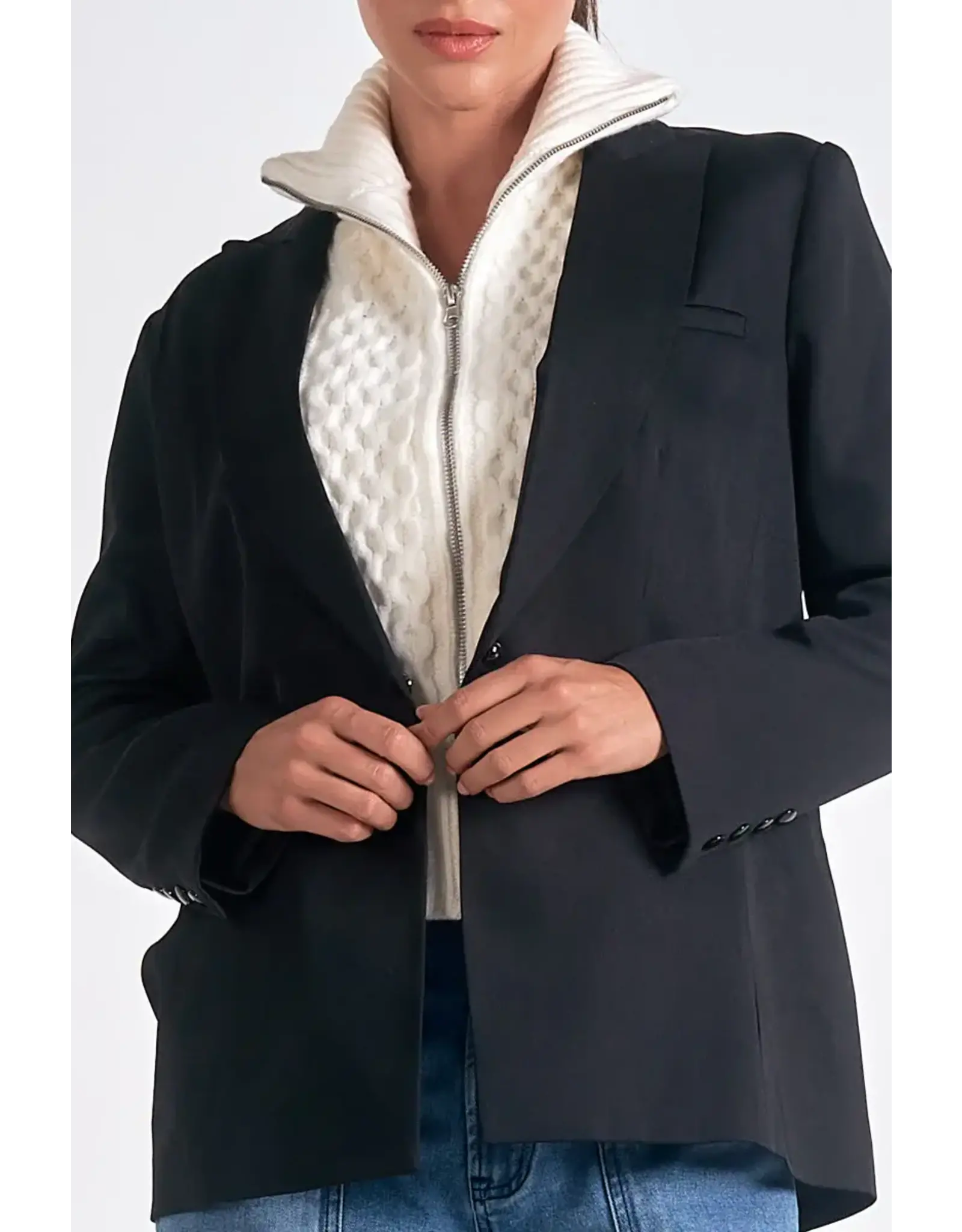BLAZER WITH DICKEY