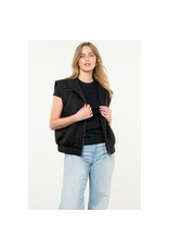 QUILTED ZIP UP VEST