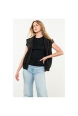 QUILTED ZIP UP VEST