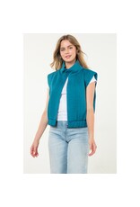 QUILTED ZIP UP VEST