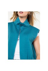 QUILTED ZIP UP VEST