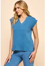VNECK VEST W/ MATCHING PANTS