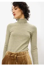 STRIPE THIN TURTLENECK