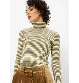 STRIPE THIN TURTLENECK