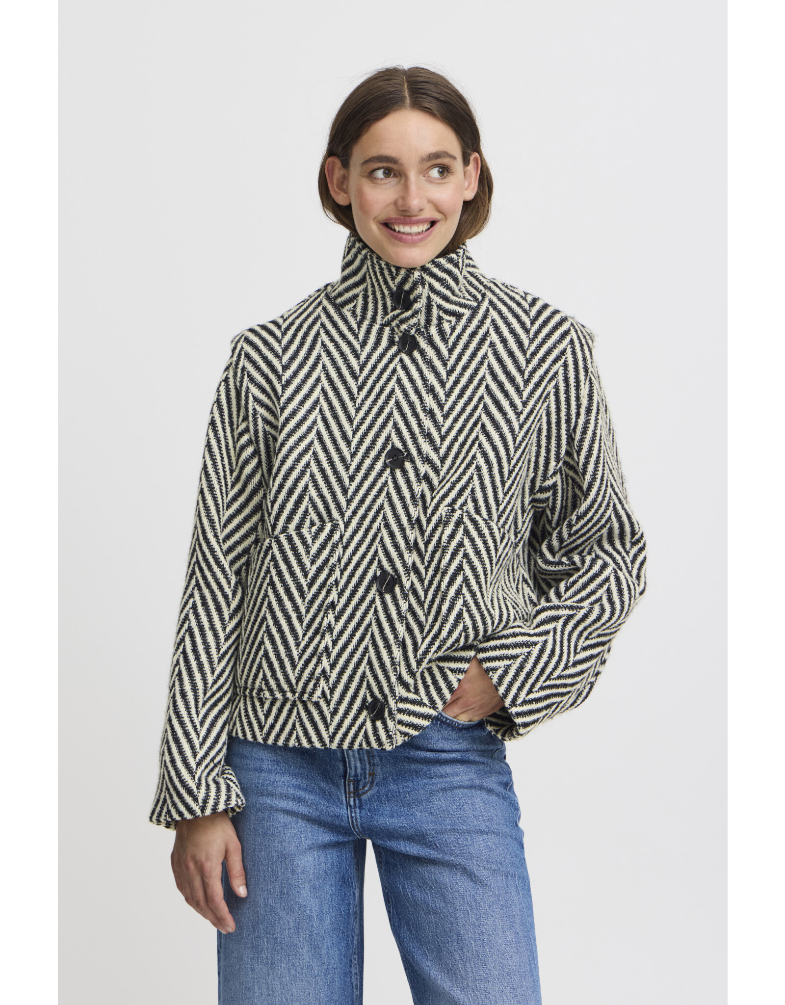 TAYLOR HERRINGBONE JACKET