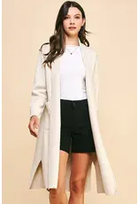 EDGE DETAIL OPEN KNIT CARDIGAN