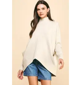 TURTLE NECK LONG SLEEVE SWEATER