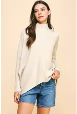 TURTLE NECK LONG SLEEVE SWEATER