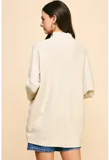 TURTLE NECK LONG SLEEVE SWEATER