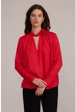 LEIGHTON HIGH NECK ROSE TOP