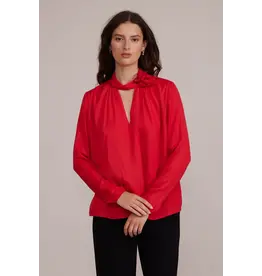 LEIGHTON HIGH NECK ROSE TOP