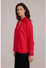 LEIGHTON HIGH NECK ROSE TOP