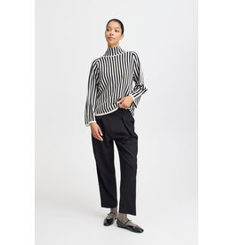 BYOTARI ROLLNECK STRIPE SWEATER