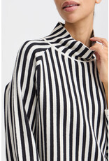 BYOTARI ROLLNECK STRIPE SWEATER