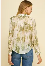 FRENCH SCENIC PRINT TOP