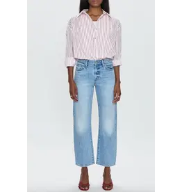 LEXI MID RISE BOWED STRAIGHT
