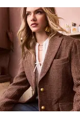 AIKO HOUNDSTOOTH BLAZER
