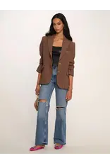 AIKO HOUNDSTOOTH BLAZER