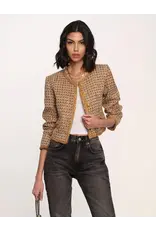 SAFFRON TWEED BLAZER