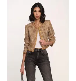 SAFFRON TWEED BLAZER