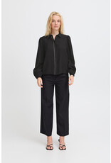 LSLV BLOUSE W/ RHINESTONE ACCENT