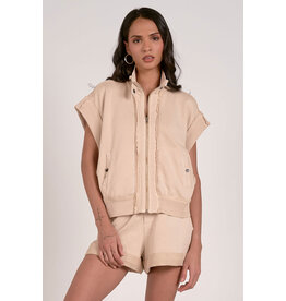 COMFY COTTON ZIPPER VEST