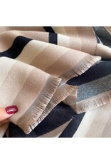 WINDING RIVER EQUESTRIAN REVERSIBLE WRAP BLACK/GRAY MANE