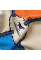 EQUESTRIAN REVERSIBLE WRAP TORQ/ORANGE PRANCE