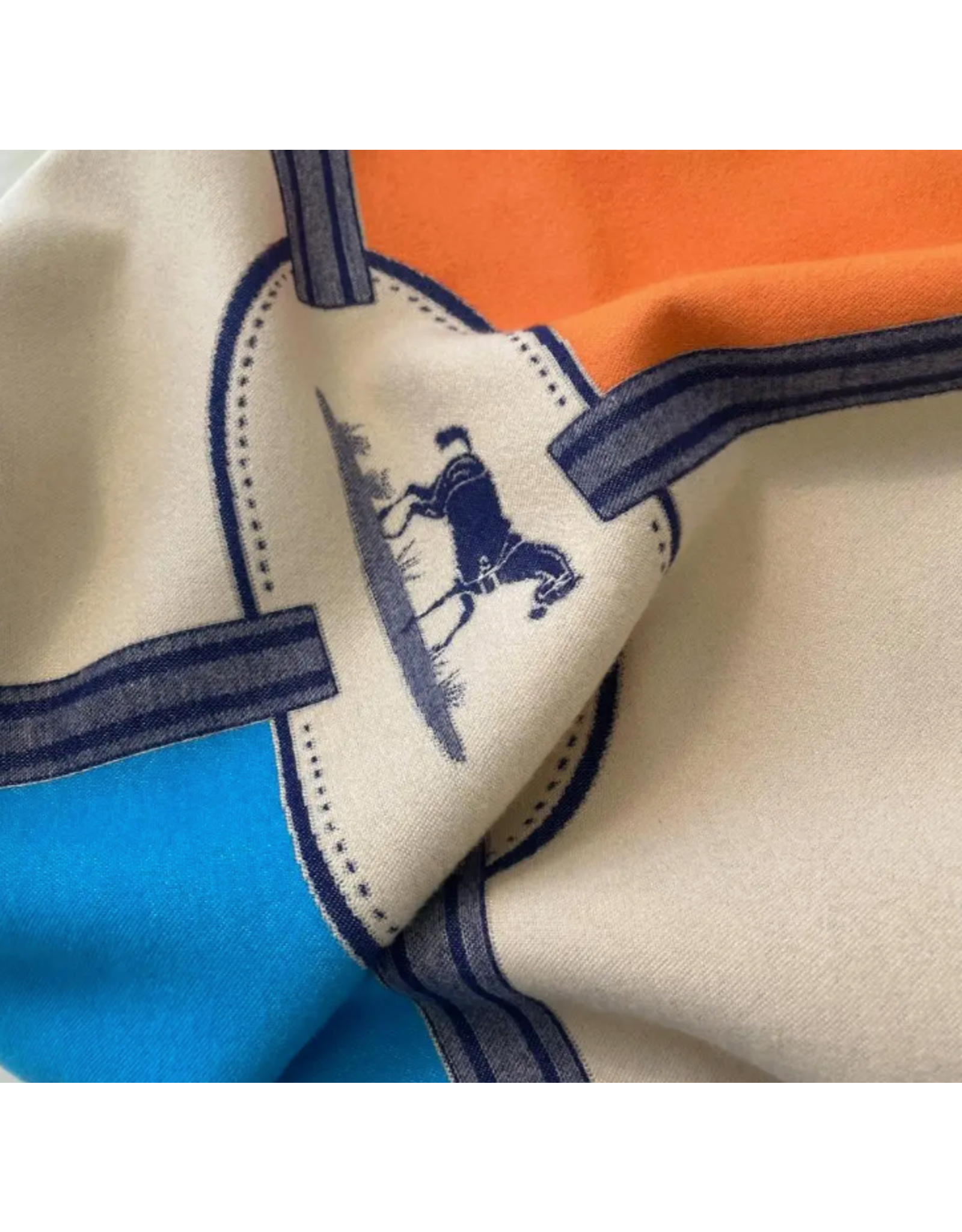 EQUESTRIAN REVERSIBLE WRAP TORQ/ORANGE PRANCE