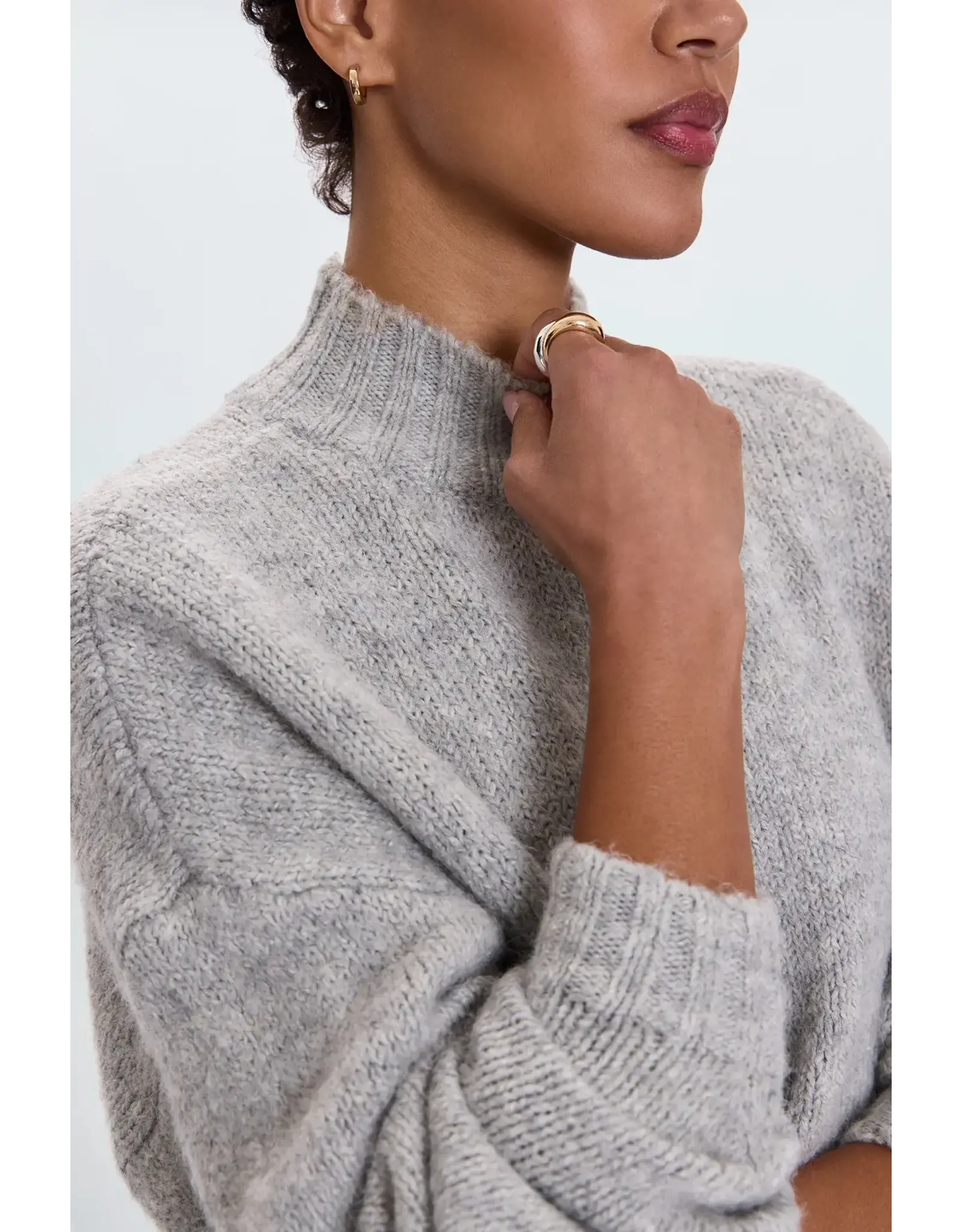 CARLEN MOCK NECK SWEATER
