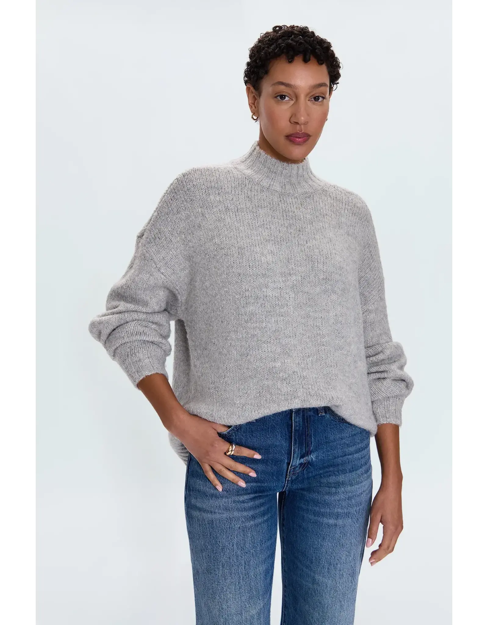 CARLEN MOCK NECK SWEATER