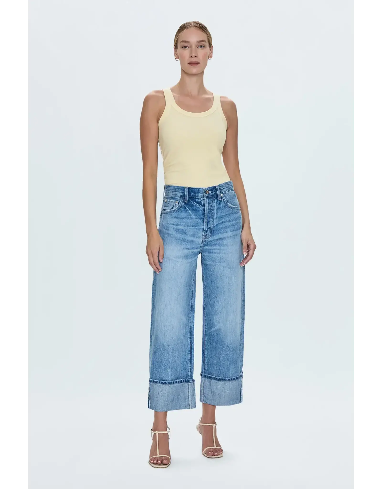 RYDER HIGH RISE CUFFED STRAIGHT