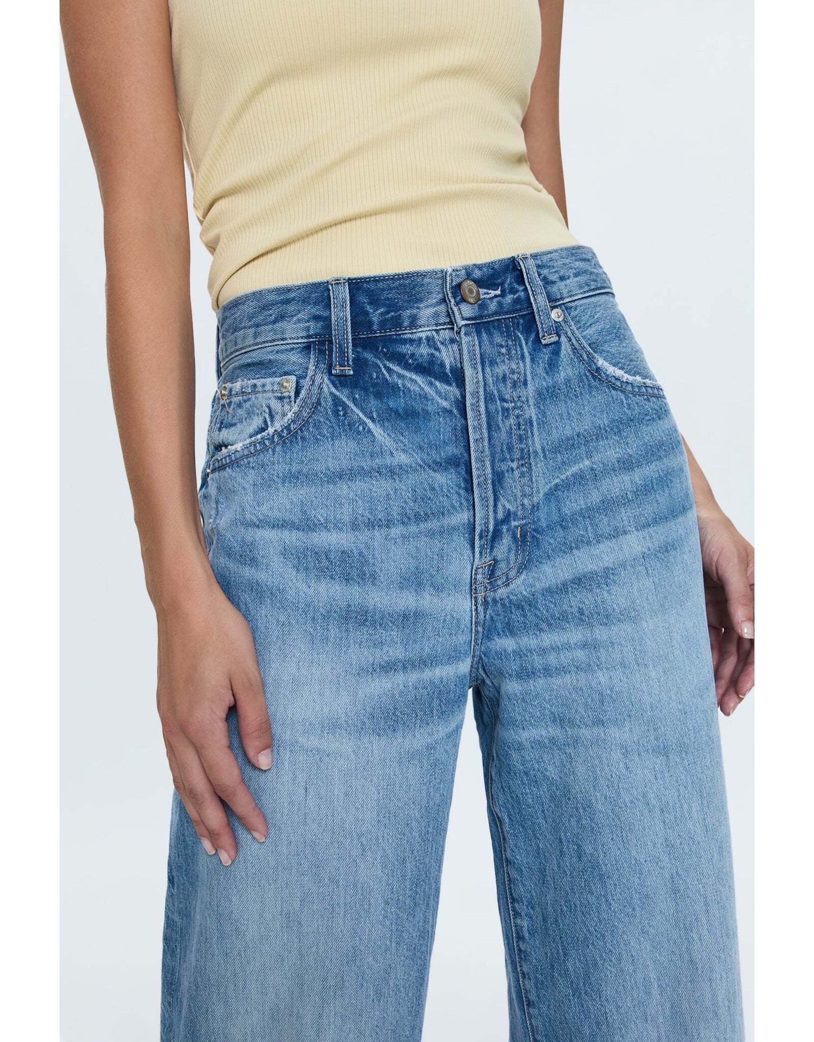 RYDER HIGH RISE CUFFED STRAIGHT