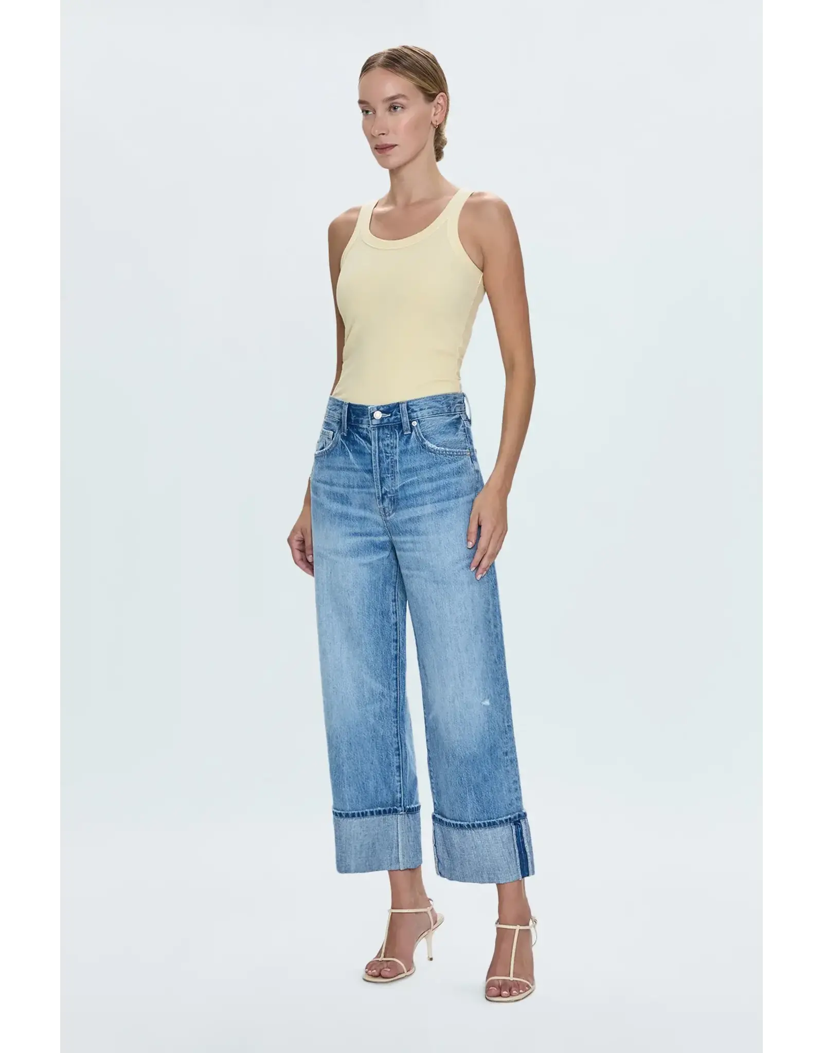 RYDER HIGH RISE CUFFED STRAIGHT